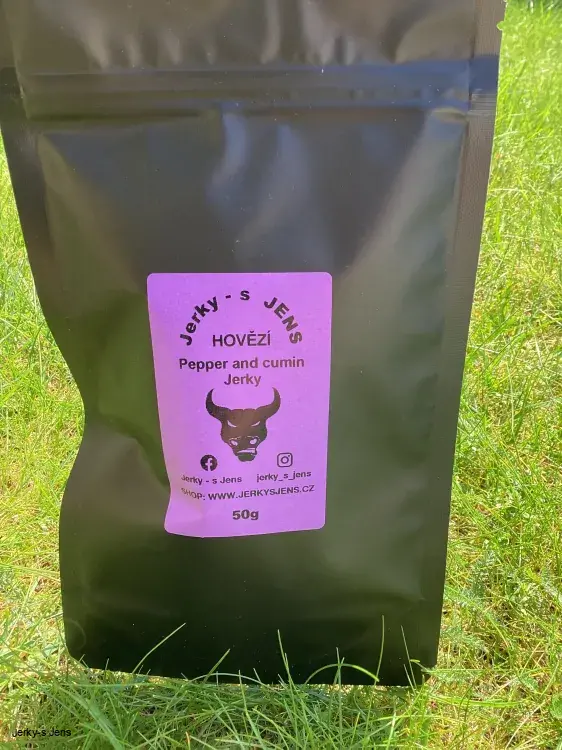 Pepper and cumin jerky
